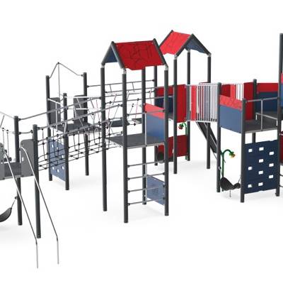 6-Turm Mega Spielplattform PCM610121
