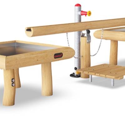 Wasserwippe mit 2 Wassertischen NRO509