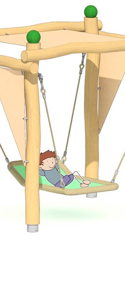 Himmelbett-Schaukel