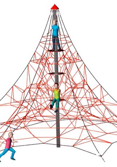 Seilpyramide Spider 6