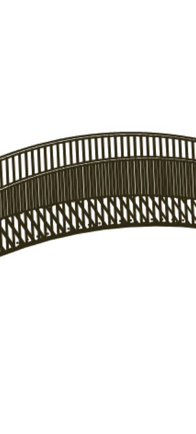 Bogenbrücke zu Aluette 4
