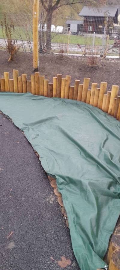 Sandkastenabdeckung nach Mass, Spezialform