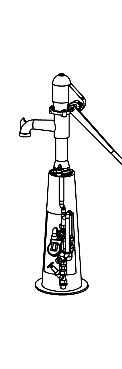 Spielplatzpumpe