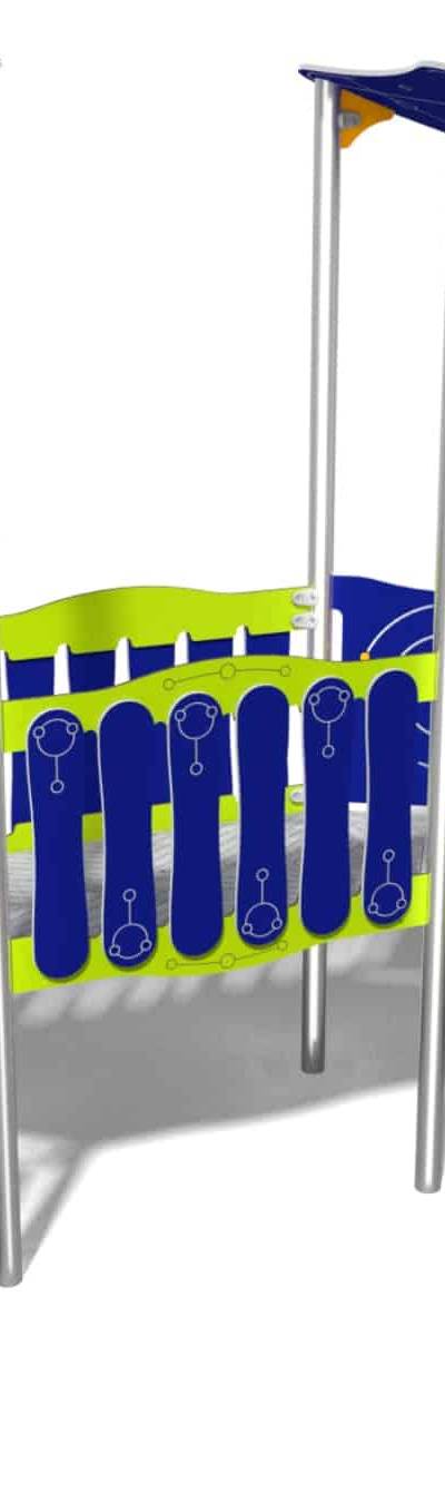 Türmchenbrückenrutsche für Spielplatz