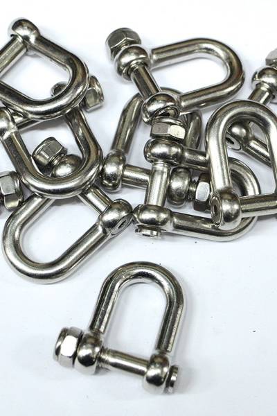 D-Schäkel, gerade - für Kettenanschl. Serie 5/ 12
