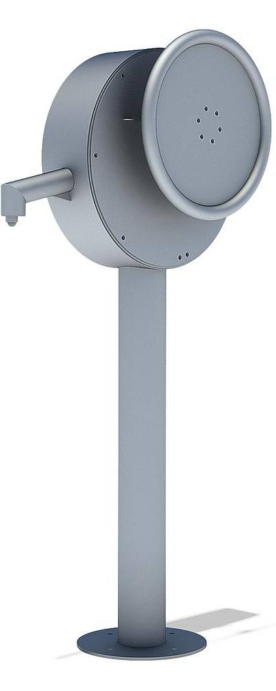 Kurbelpumpe mit Hygienespülung