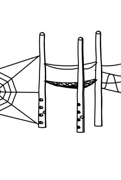 Kletterwald – Ausführungsbeispiel 2