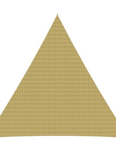HDPE-Sonnensegel dreieckig 4.2x4.2x4.2 m