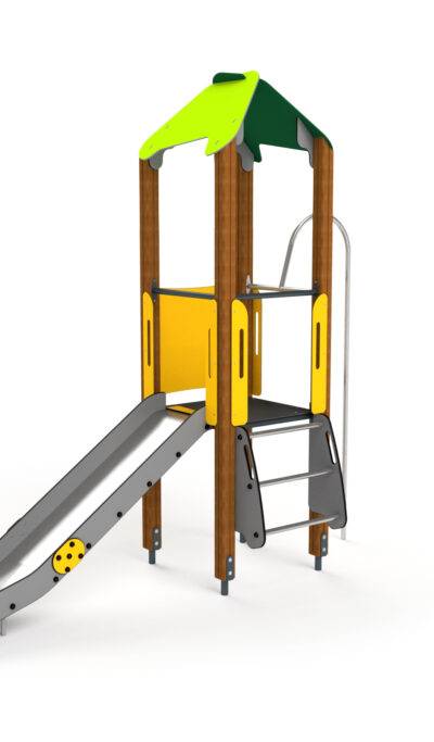 10005 Kleiner Rutschturm mit Feuerwehrstange