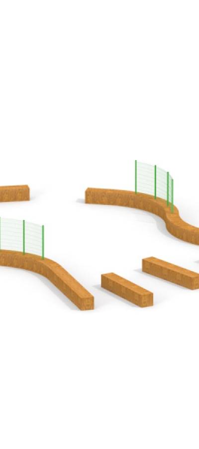 Multiarena aus Holz
