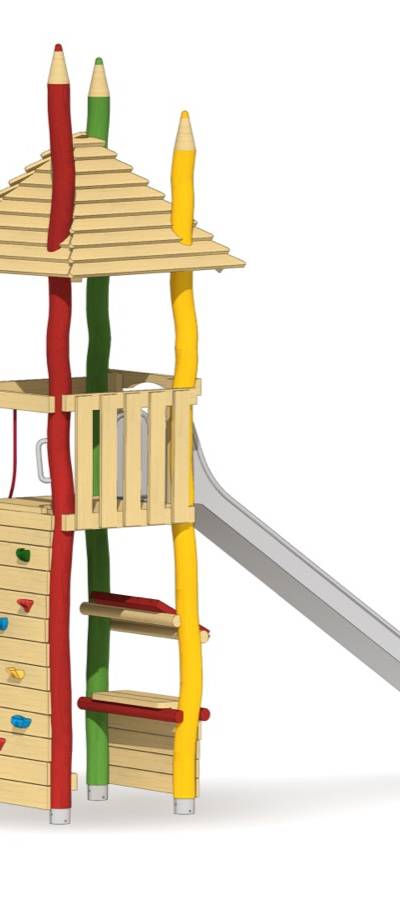 Spielturm Buntstifte