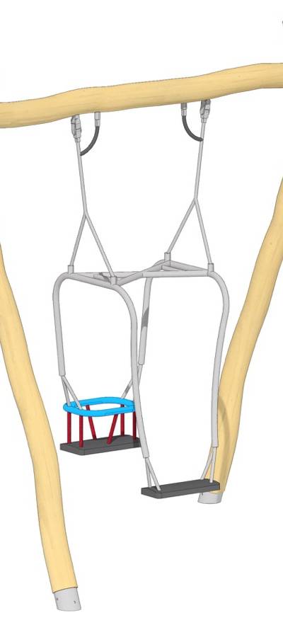 Eltern-Kind-Schaukel LH250cm