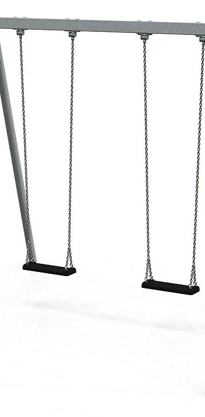 Doppelschaukel mit Schaukelsitzen