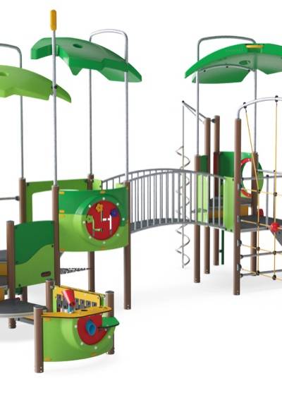 2-Turm-Spielanlage Mountaineer PCE205221