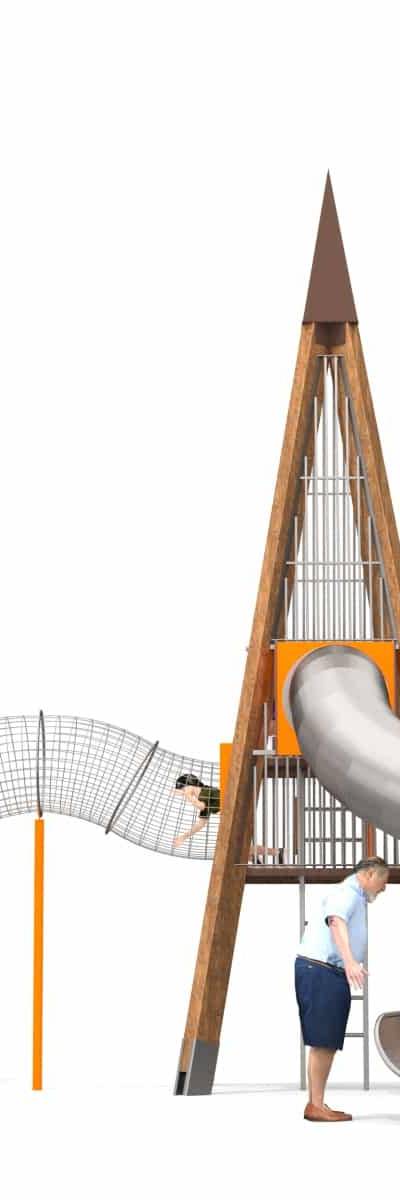 Spielturm  Space  X