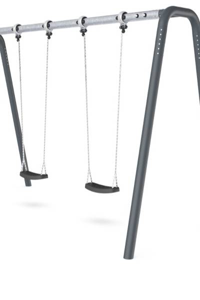 Doppelschaukel, Höhe: 2,5 m, Anti-Überschlag KSW92004