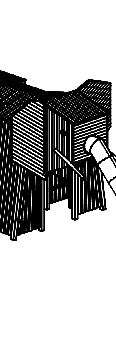 Riesenelefant mit Tunnelrutsche