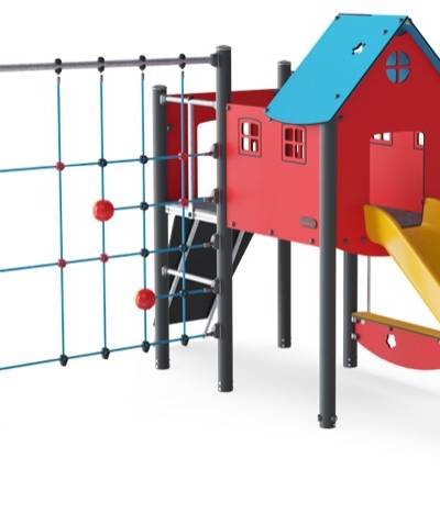 Spielturm mit Netz PCM100421