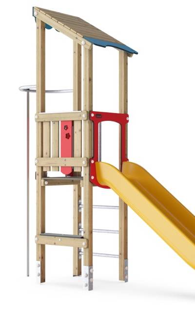 Spielturm mit Rutschstange KPW101301