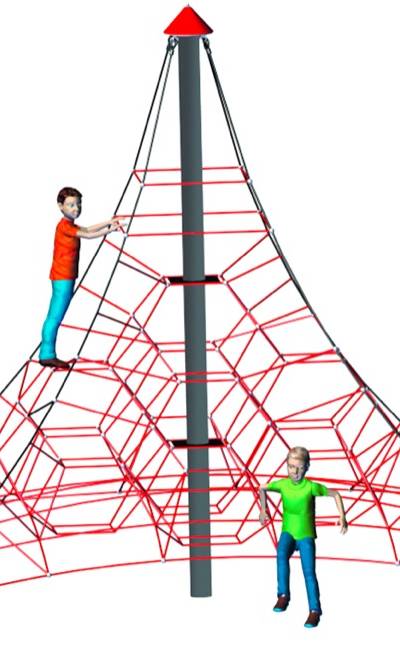 Seilpyramide Spider 4