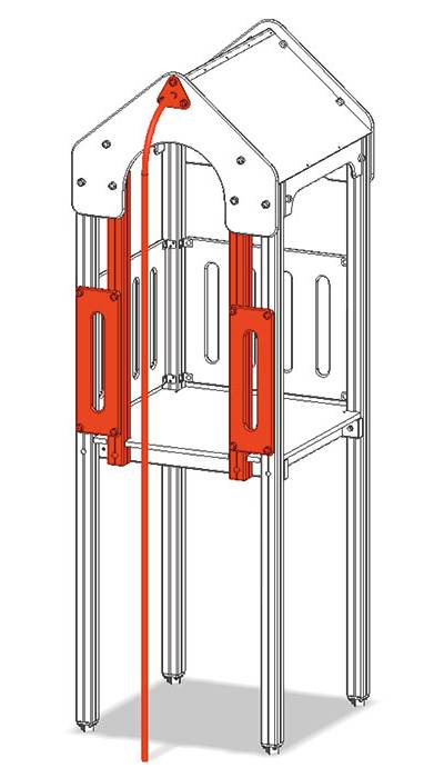 Feuerwehrstange