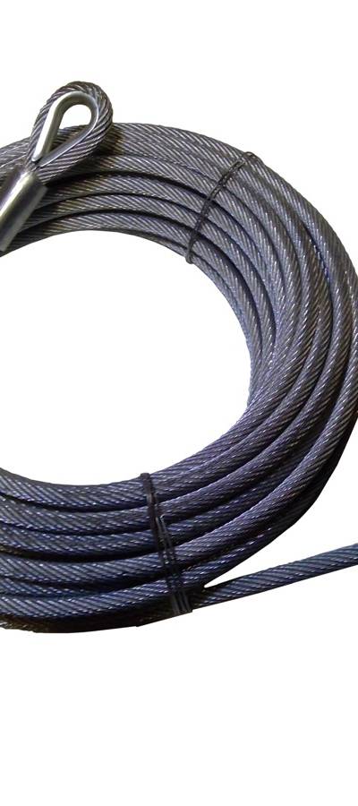 Stahlseil Ø10mm, verzinkt, 31m -