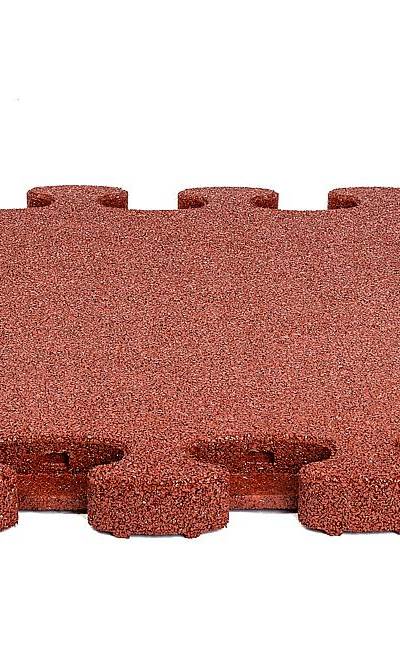 Puzzle Mat 3D Normalplatte 45 mm rotbraun, Fallhöhe bis 160 cm