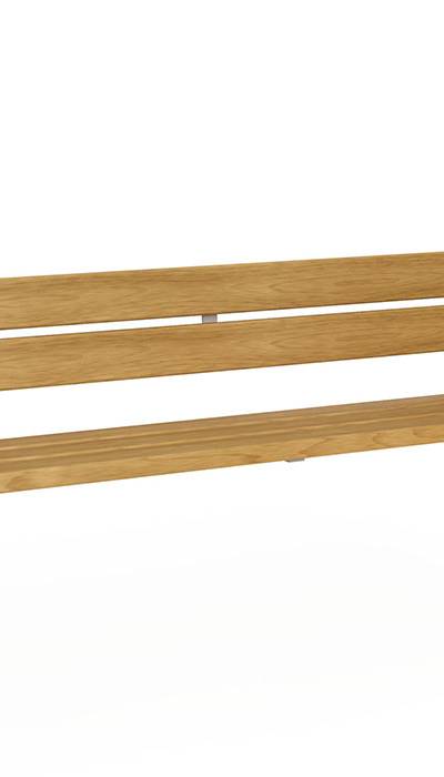 Parkbank Wandmontage Sedero Kiefer