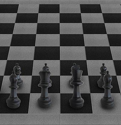 Outdoor-Brettspiel Schach