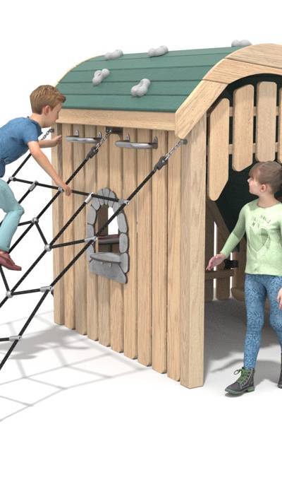 Spielhaus Climbing Woody