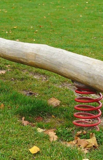 Feder-Wackelbalken