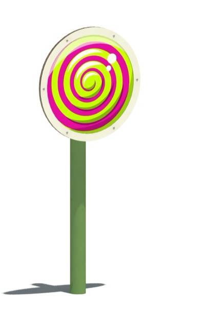 Rotierende Optikscheibe 18100, Motiv Lollipop