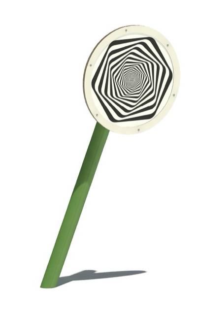 Rotierende Optikscheibe 18101, Motiv Wabbel