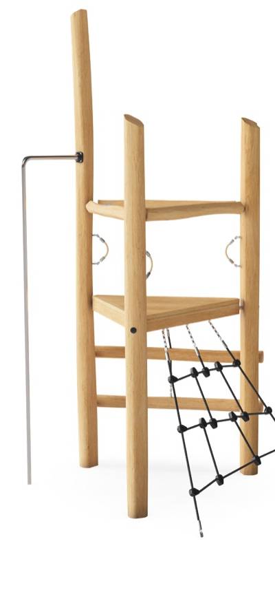 Kletterturm mit Rutschstange NRO1005