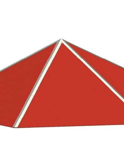 6-Eck-Pyramidendach, 134
