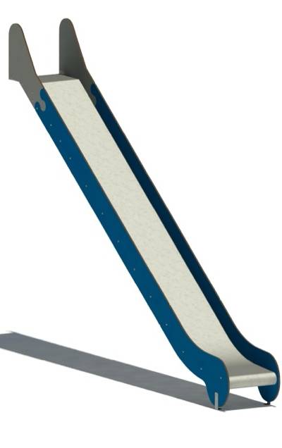 Hangrutschbahn HST, ABH 240 cm, Breite 50 cm