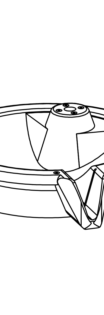 Rundes Vorratsbecken