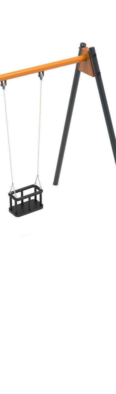 Pendelschaukel Stahl doppelt B
