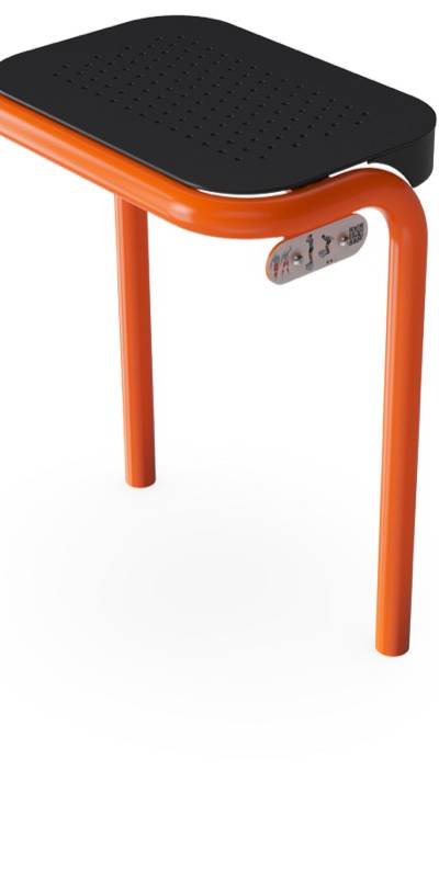 Step, 80 cm PU Stahl FAZ30401