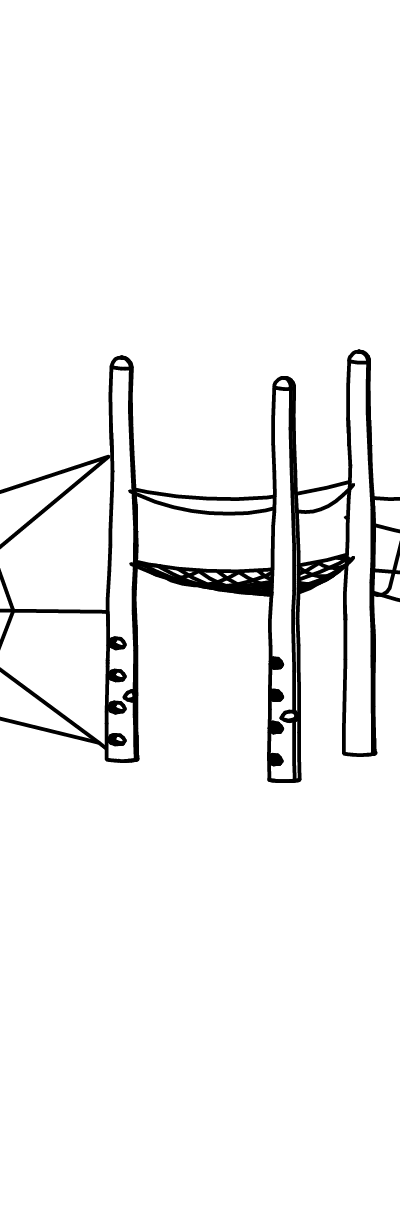 Kletterwald – Ausführungsbeispiel 2