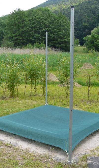 Sonnensegel 250x250cm verstellbar -