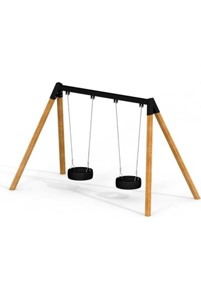 Doppelt Reifenschaukel