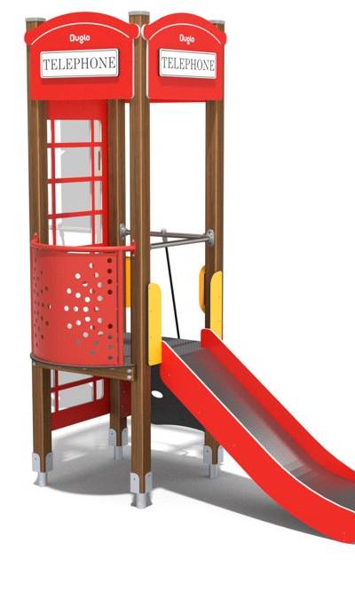 Rutschenturm Red London Call