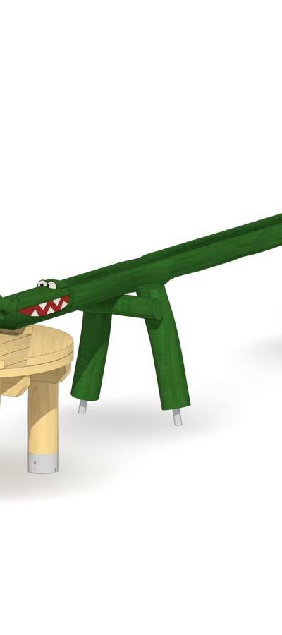 Matschanlage Krokodil