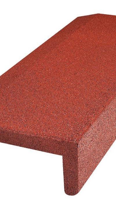 Sandkastenwinkel, Rot,1000 x 400 x 160 mm