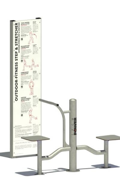 SPGM POWER® Fitness Step & Stretcher