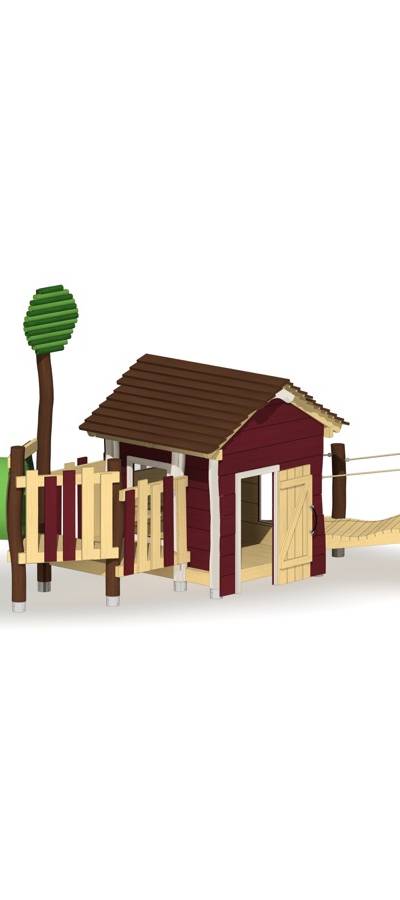 Minispielanlage Schuppen