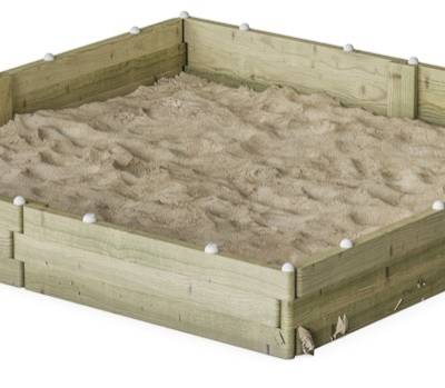 Sandkasten (224 cm x 224 cm) KPL509