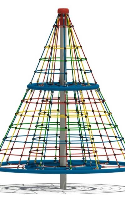 Kletternetzpyramide kleines Matterhorn 626
