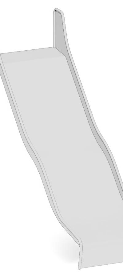 Wellen-Anbaurutsche 100xPH195cm